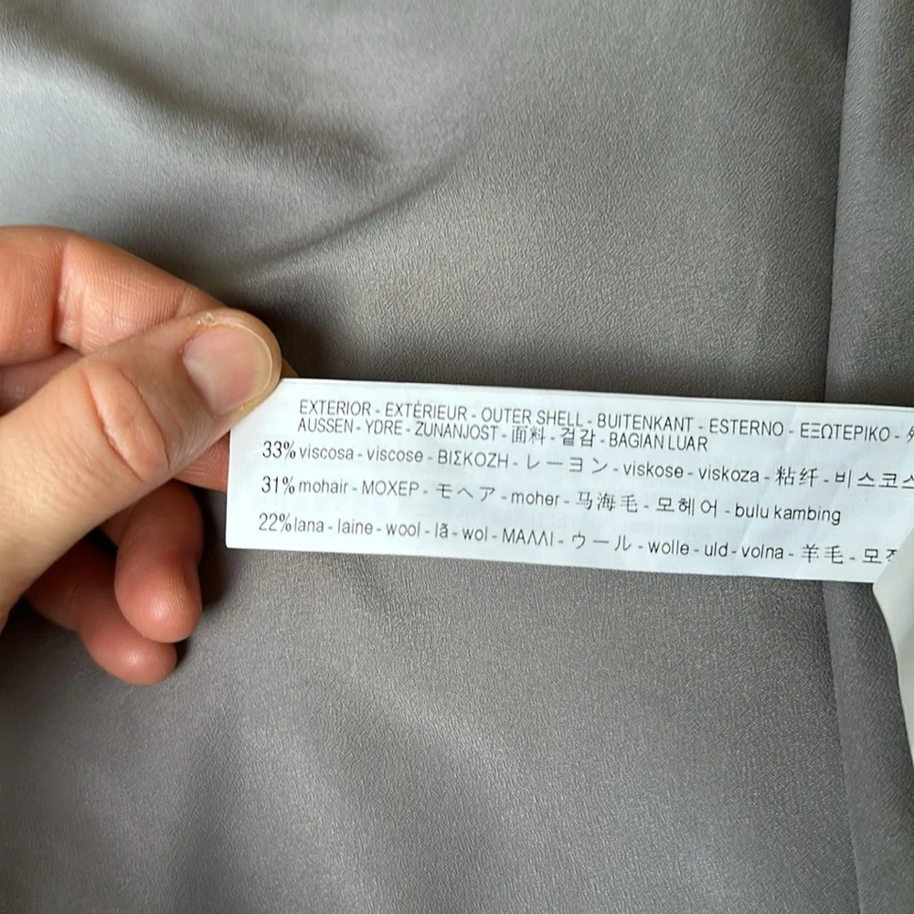 Zara wool coat. - Picture 8 of 8